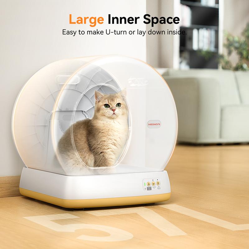 Meowant SC01 Smart Litter Box | App-Controlled, Odor-Free, Auto-Cleaning System
