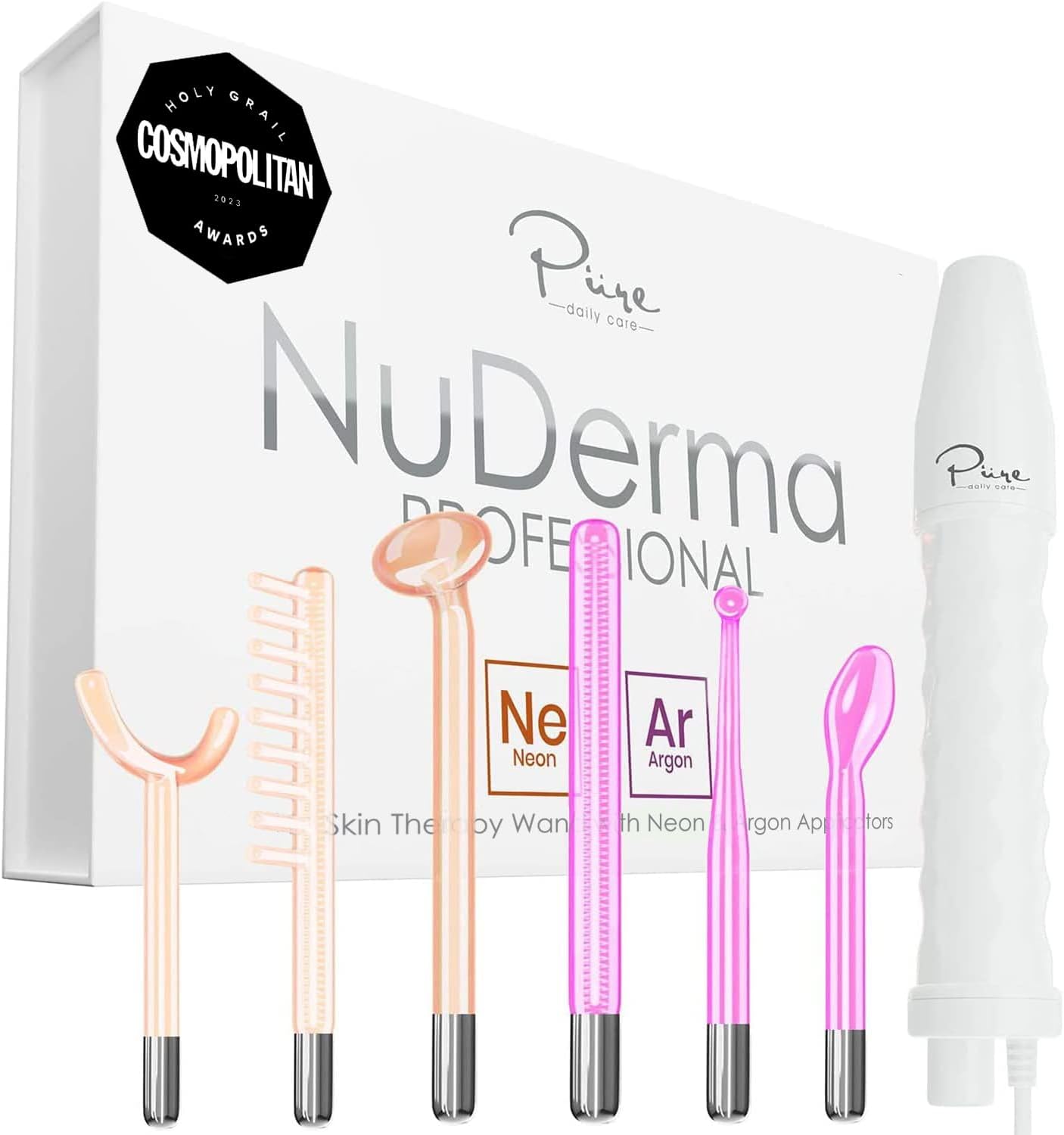 NuDerma Professional Wand | Anti-Aging & Anti-Acne Skin Therapy