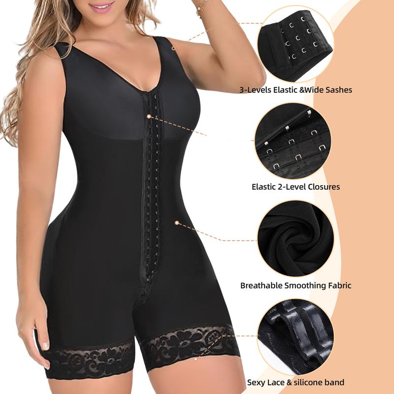 Sculpting Colombian Shapewear | Bodysuit with Zipper & Butt Lifter