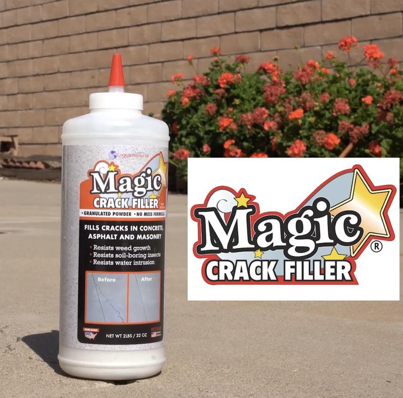 Magic Crack Filler (3-Pack) | Fast-Drying Concrete & Asphalt Repair Sealant